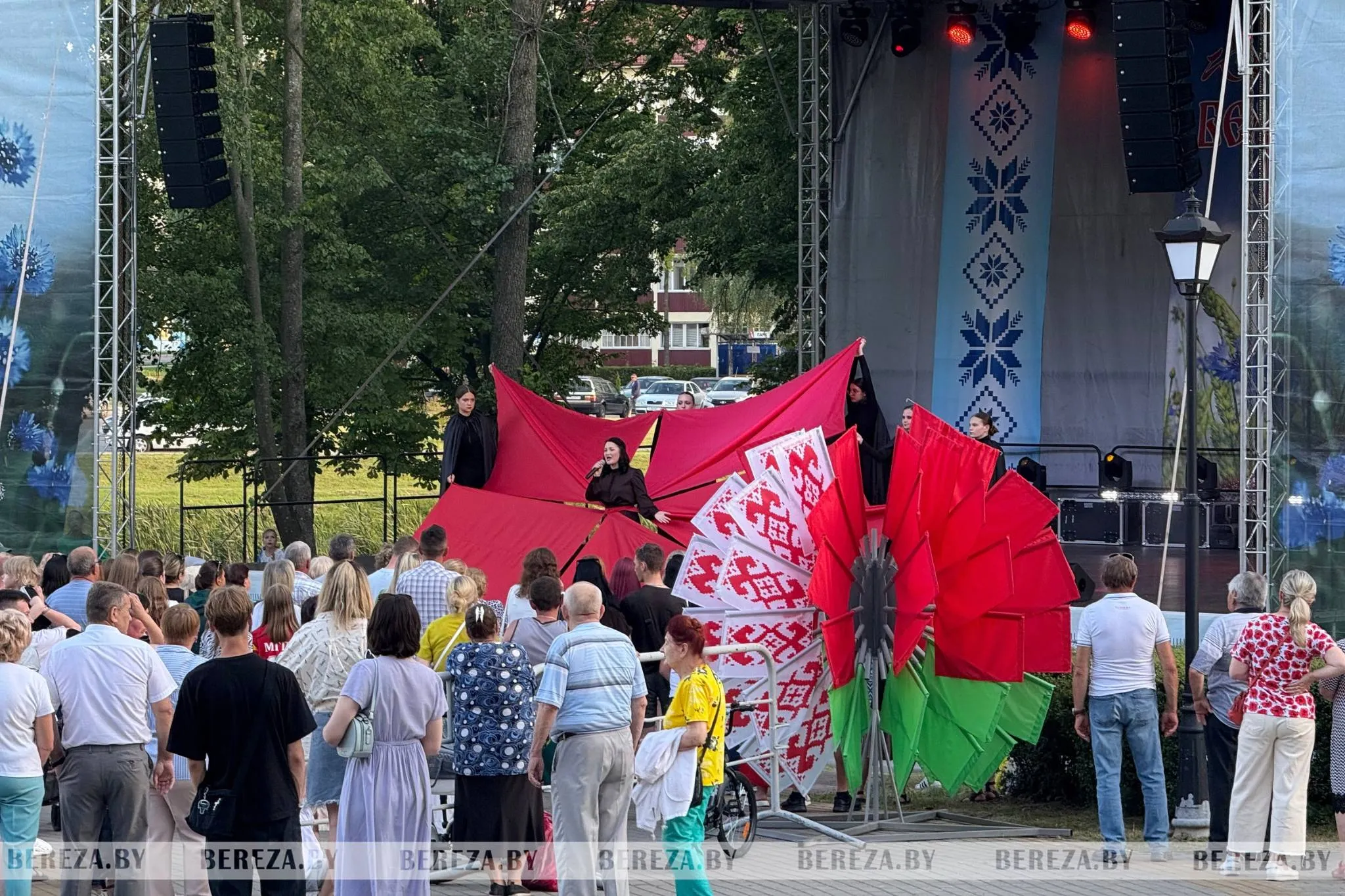 Уличный комплект звука для отдела культуры г. Береза